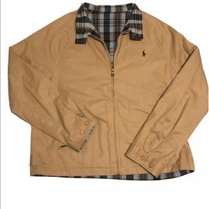 Vintage Polo Ralph Lauren Reversible Jacket Plaid